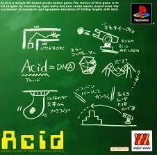 Pochette Acid version PlayStation