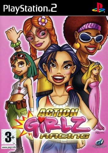 Pochette Action Girlz Racing version PlayStation 2