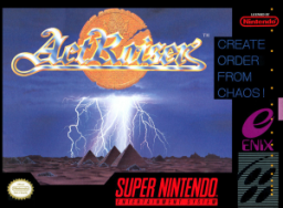 Pochette ActRaiser version Super Nintendo