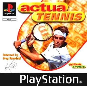 Pochette Actua Tennis version PlayStation