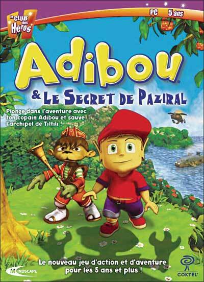 Pochette Adibou & le Secret de Paziral version PC Windows