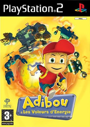 Pochette Adibou et les Voleurs d'Energie version PlayStation 2