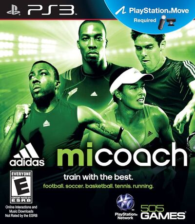 Pochette Adidas MiCoach version PlayStation 3
