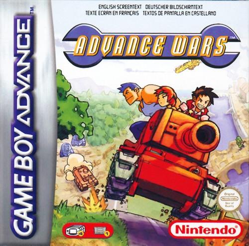Pochette Advance Wars version GameBoy Advance