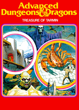 Pochette Advanced Dungeons & Dragons : Treasure of Tarmin version Intellivision