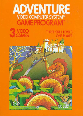 Pochette Adventure version Atari 2600