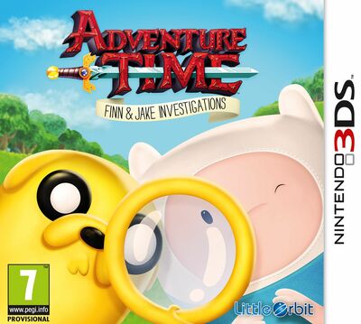 Pochette Adventure Time : Finn et Jake mènent l'enquête version 3DS