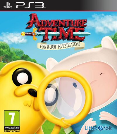 Pochette Adventure Time : Finn et Jake mènent l'enquête version PlayStation 3