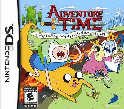 Pochette Adventure Time : Hey Ice King! Why'd you Steal our Garbage?! version DS