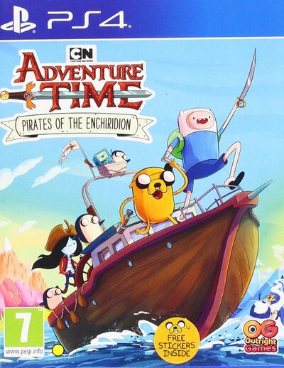 Pochette Adventure Time : Les pirates de la terre de Ooo version PlayStation 4