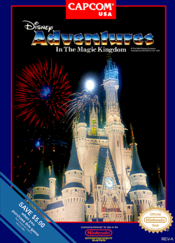Pochette Adventures in the Magic Kingdom version NES