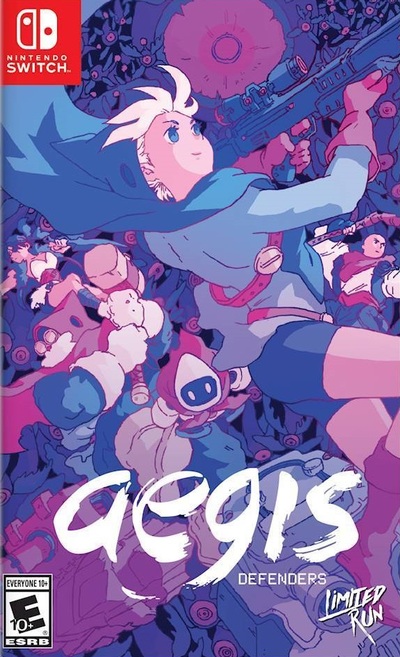 Pochette Aegis Defenders version Switch