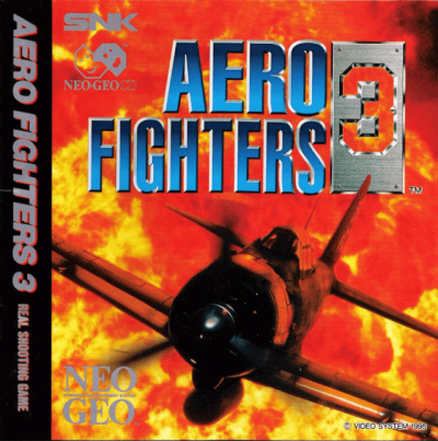 Pochette Aero Fighters 3 version Neo-Geo CD