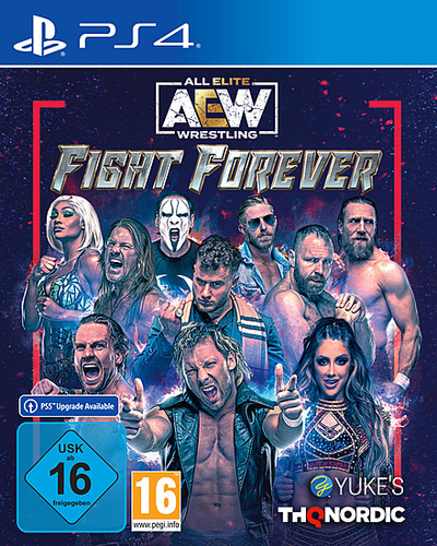 Pochette AEW Fight Forever version PlayStation 4