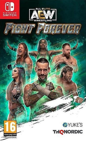 Pochette AEW Fight Forever version Switch
