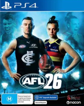 Pochette AFL 26 version PlayStation 4
