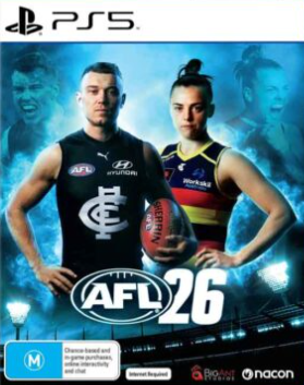Pochette AFL 26 version PlayStation 5