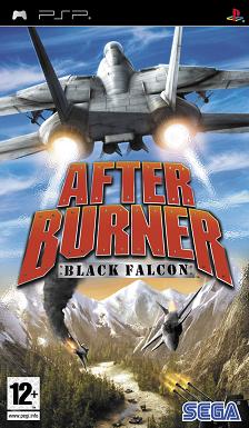 Pochette After Burner : Black Falcon version PSP