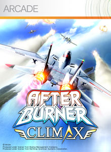 Pochette After Burner Climax version Xbox 360
