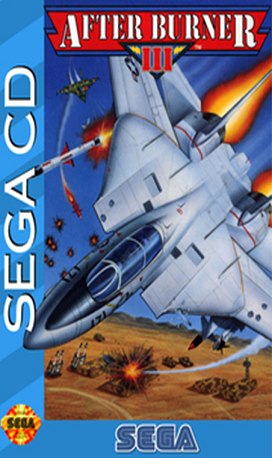 Pochette After Burner III version Mega-CD