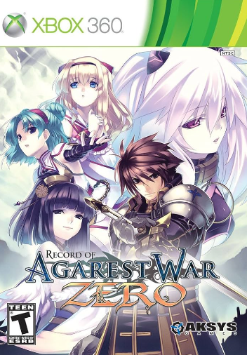 Pochette Agarest Senki Zero : Dawn of War version Xbox 360