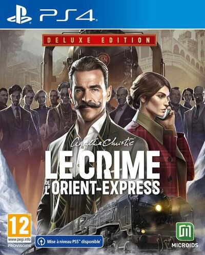 Pochette Agatha Christie : Le Crime de l'Orient-Express version PlayStation 4