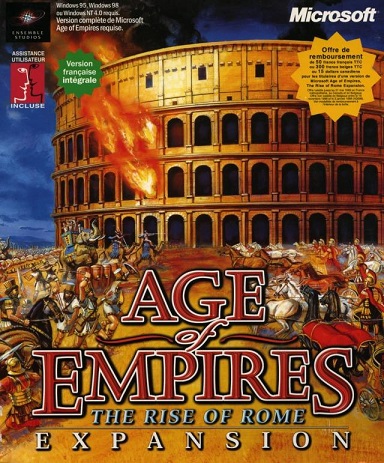 Pochette Age of Empires : The Rise of Rome version PC Windows