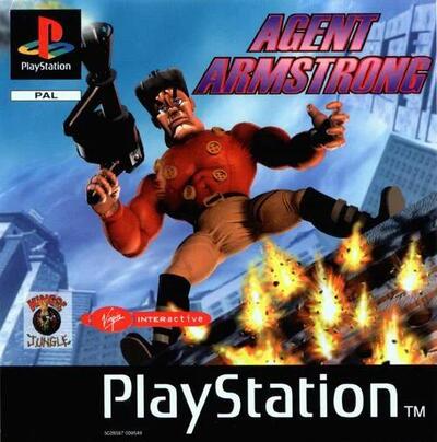 Pochette Agent Armstrong version PlayStation