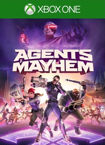 Pochette Agents of Mayhem version Xbox One