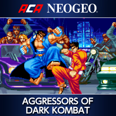 Pochette ACA NEOGEO Aggressors of Dark Kombat version Switch