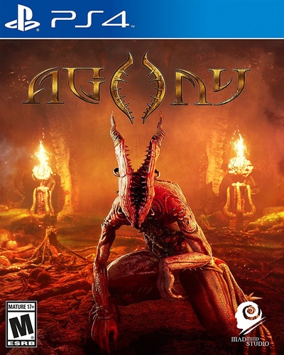 Pochette Agony version PlayStation 4