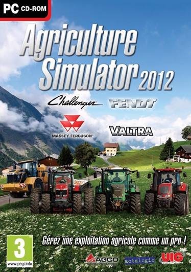 Pochette Agriculture Simulator 2012 version PC Windows