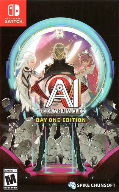 Pochette AI : The Somnium files version Switch