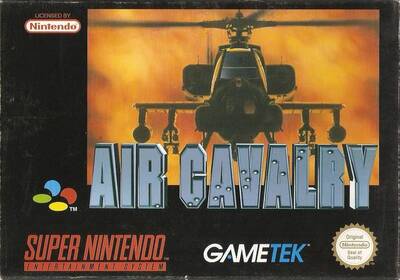 Pochette Air Cavalry version Super Nintendo