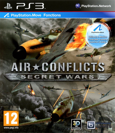 Pochette Air Conflicts : Secret Wars version PlayStation 3