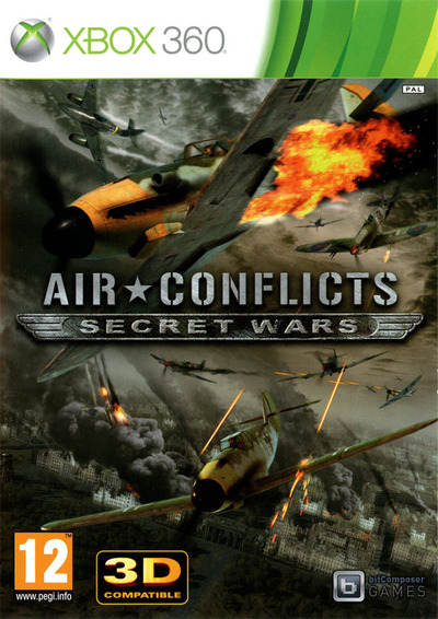 Pochette Air Conflicts : Secret Wars version Xbox 360