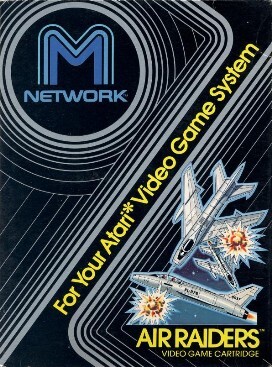 Pochette Air Raiders version Atari 2600