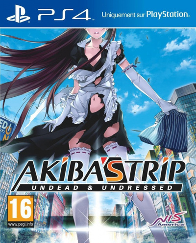Pochette Akiba's Trip : Undead and Undressed version PlayStation 4