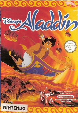 Pochette Aladdin version NES