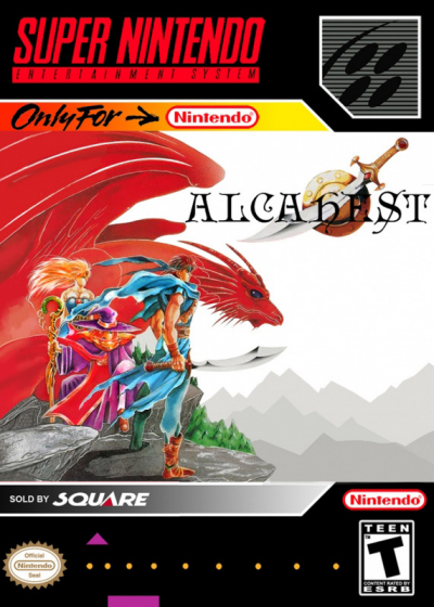Pochette Alcahest version Super Nintendo