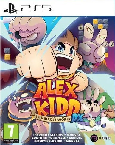 Pochette Alex Kidd in Miracle World DX version PlayStation 5