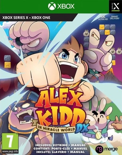 Pochette Alex Kidd in Miracle World DX version Xbox One