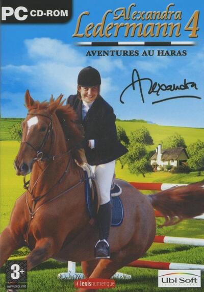 Pochette Alexandra Ledermann 4 : Aventures au haras version PC Windows