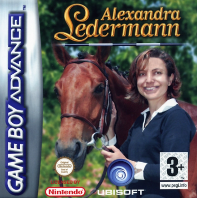 Pochette Alexandra Ledermann version GameBoy Advance