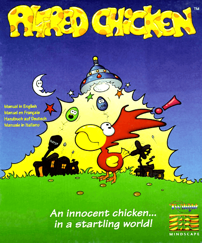 Pochette Alfred Chicken version Amiga