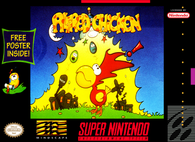 Pochette Alfred Chicken version Super Nintendo