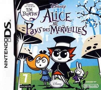 Pochette Alice au Pays des Merveilles version DS
