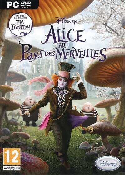 Pochette Alice au Pays des Merveilles version PC Windows
