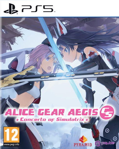 Pochette Alice Gear Aegis CS Concerto of Simulatrix version PlayStation 5