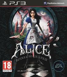 Pochette Alice : Retour au Pays de la Folie version PlayStation 3